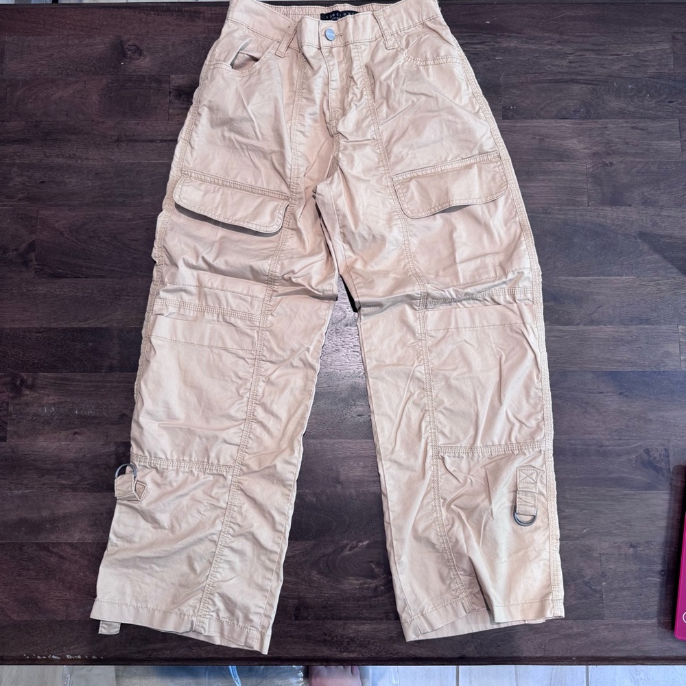 Sanctuary Women’s Beige Cali-Cargo Standard Rise Pants, Size 26 - Picture 4 of 13